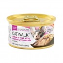 CATWALK貓主食罐頭 - 鰹吞拿魚+雞肝80g