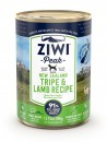 *原箱優惠*ZiwiPeak鮮肉狗罐頭-草胃配羊肉配方390g x12
