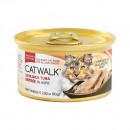 CATWALK貓主食罐頭 - 鰹吞拿魚80g