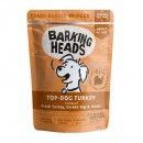 Barking Heads無穀物成犬用主食濕包-85%放養火雞+田園蔬菜香草300g