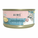 AIME Kitchen - 無穀物均衡貓罐-忌廉濃雞湯-幼貓75g