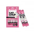 Cat Chup貓貓無穀物糊狀營養小食-奧米加3配方(吞拿魚和三文魚)13g x4