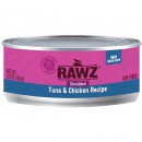 *原箱優惠*RAWZ肉絲全貓主食罐頭-吞拿魚、雞肉155g x24