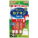 CIAO貓小食-日本肉泥-兒茶素牙齒健康配慮 吞拿魚味14g x 4條裝[SC-432]