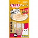 CIAO貓小食-日本肉泥-吞拿魚&國產真鯛醬14g x4 [SC-177]