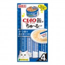 CIAO貓小食-日本肉泥-鰹魚+木魚片(鰹魚節)肉泥 14g x 4條裝[SC-353]