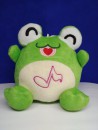 台灣毛毛發聲玩具-青蛙(綠)