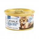 CATWALK貓主食罐頭 - 鰹吞拿魚+鯖魚80g