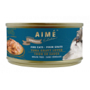 Aime Kitchen - 無穀物均衡貓罐-特濃魚汁熬鮮吞拿魚75g