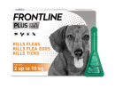 *加購優惠*Frontline Plus殺蚤除牛蜱藥水(10kg以下犬隻適用/1盒3支)(原價$208)
