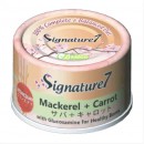 Signature 7-主食貓罐頭-WEDNESDAY-鯖魚、紅蘿蔔 70g (關節保健)