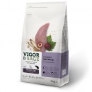 Vigor&Sage無穀物黄芪抗衰老老貓糧(新鮮火雞肉+海苔)2kg