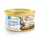 CATWALK貓主食罐頭 - 鰹吞拿魚+鯛魚80g
