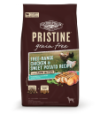 Pristine無穀物全犬糧–放養雞甜薯配方+凍乾生肉塊4lb