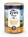 *原箱優惠*ZiwiPeak鮮肉狗罐頭-放養雞配方390g x12